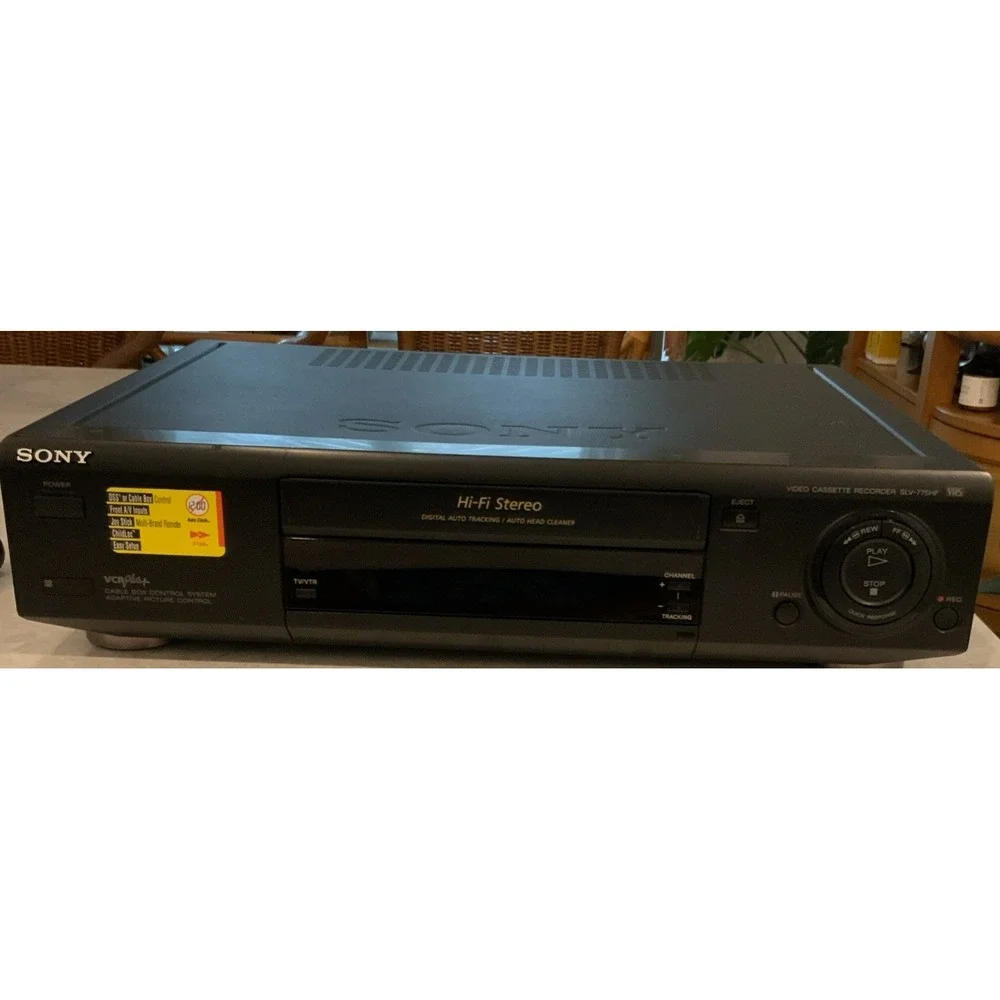 Sony SLV-775HF Hi-Fi Stereo 4-Head VCR VHS Player Recorder TESTED WORKS